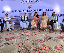 Author as a panelist at the International Leadership Summit by Aesthetics International: Literature Edition 2022