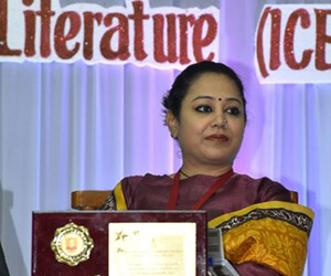 The author was invited by Bishop Heber College, Trichy as Chief Guest and Keynote Speaker for an international conference on Emerging Trends in English Language and Literature